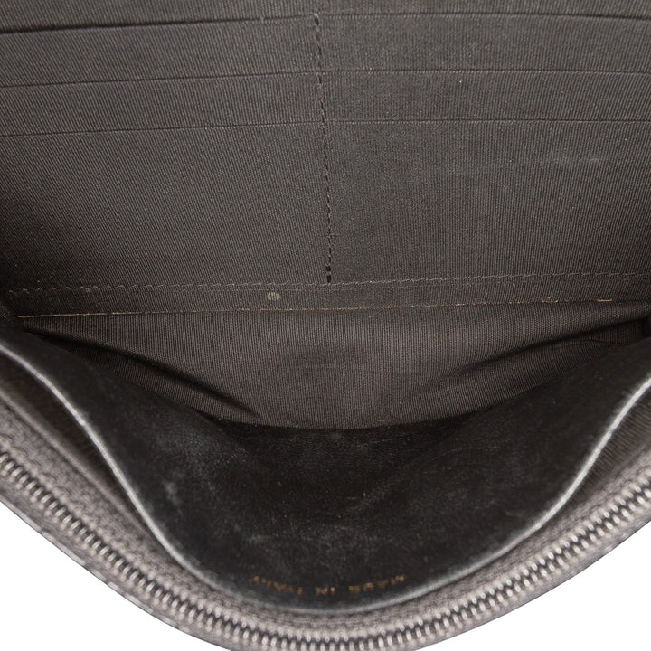 Chanel Quilted Cuir d’agneau Boy Wallet On Chain Noir