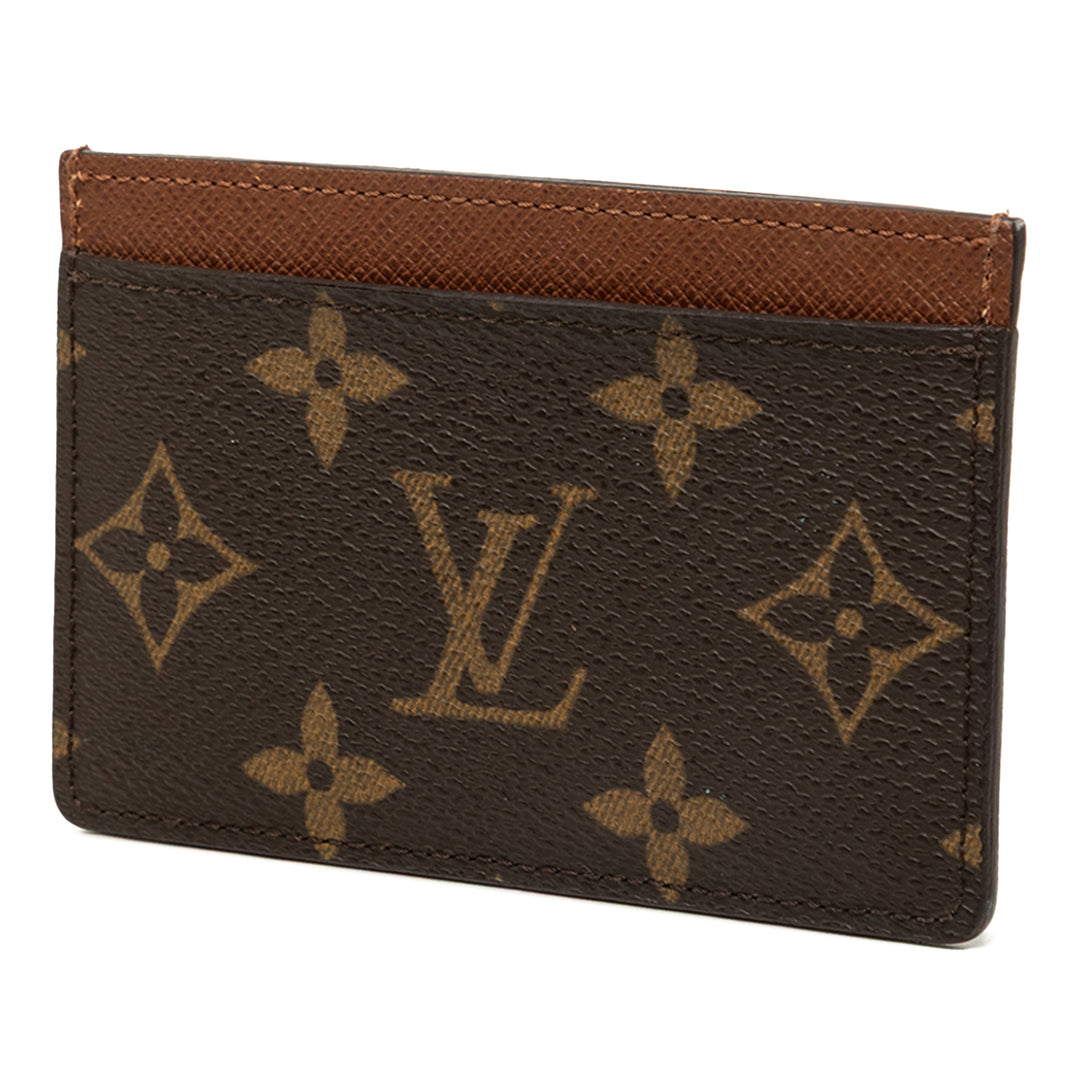 Louis Vuitton Porte-cartes Monogram Marron – vue 2 – GABY PARIS