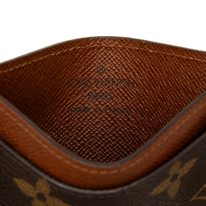 Louis Vuitton Porte-cartes Monogram Marron – vue 5 – GABY PARIS