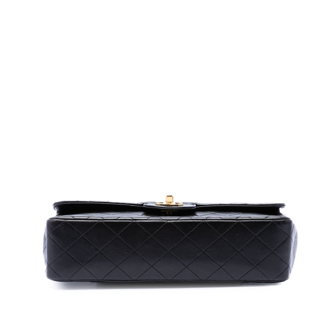 Chanel Medium Cuir d’agneau Kelly Parent sac à anse supérieure