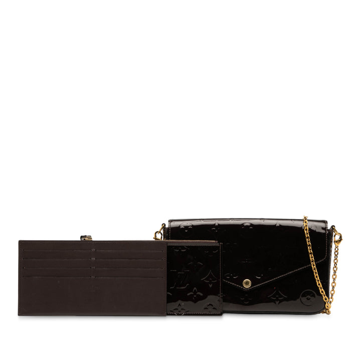 Louis Vuitton Monogram Vernis Pochette Felicie