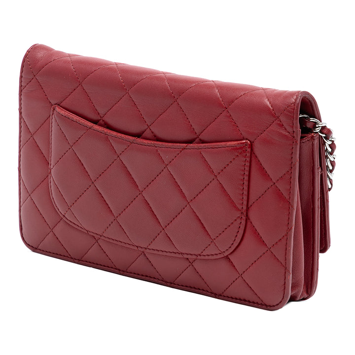 Chanel CC Matelassé Cuir d’agneau Wallet on Chain – GABY PARIS Authentique