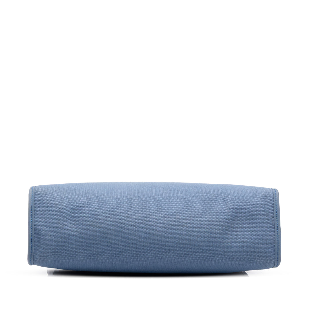 Hermès Herbag Zippé 31 Bleu – vue 3 – GABY PARIS
