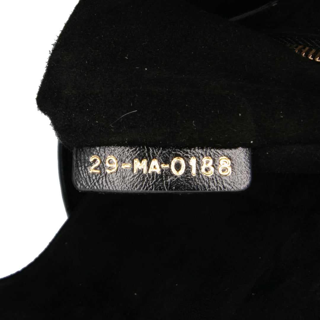 Small Crinkled Patent Cannage My ABCDior Lady Dior Black - Gaby Paris