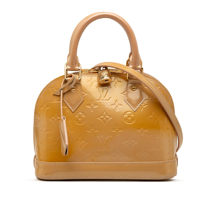 Louis Vuitton Monogram Vernis Alma BB