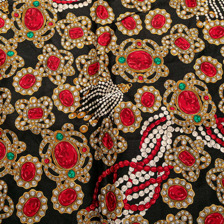 Chanel Bijoux Soie Foulard Noir – GABY PARIS Authentique