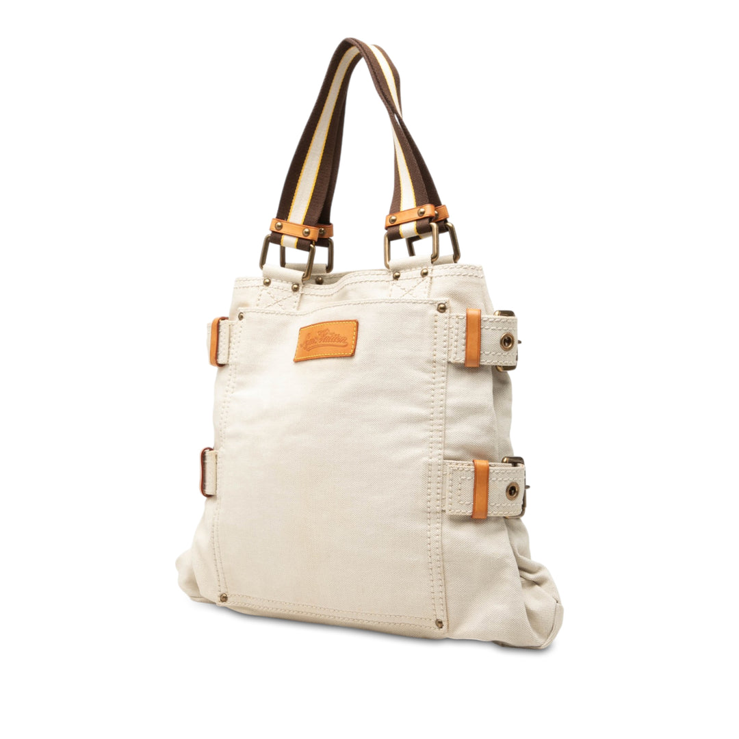 Louis Vuitton Cruise Line Globe Cabas MM Beige