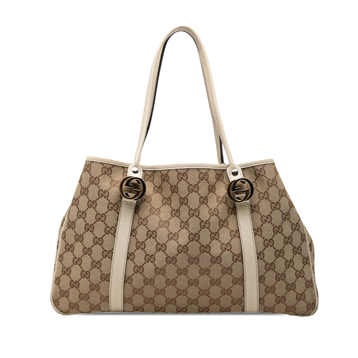 Gucci GG Toile Twins Cabas