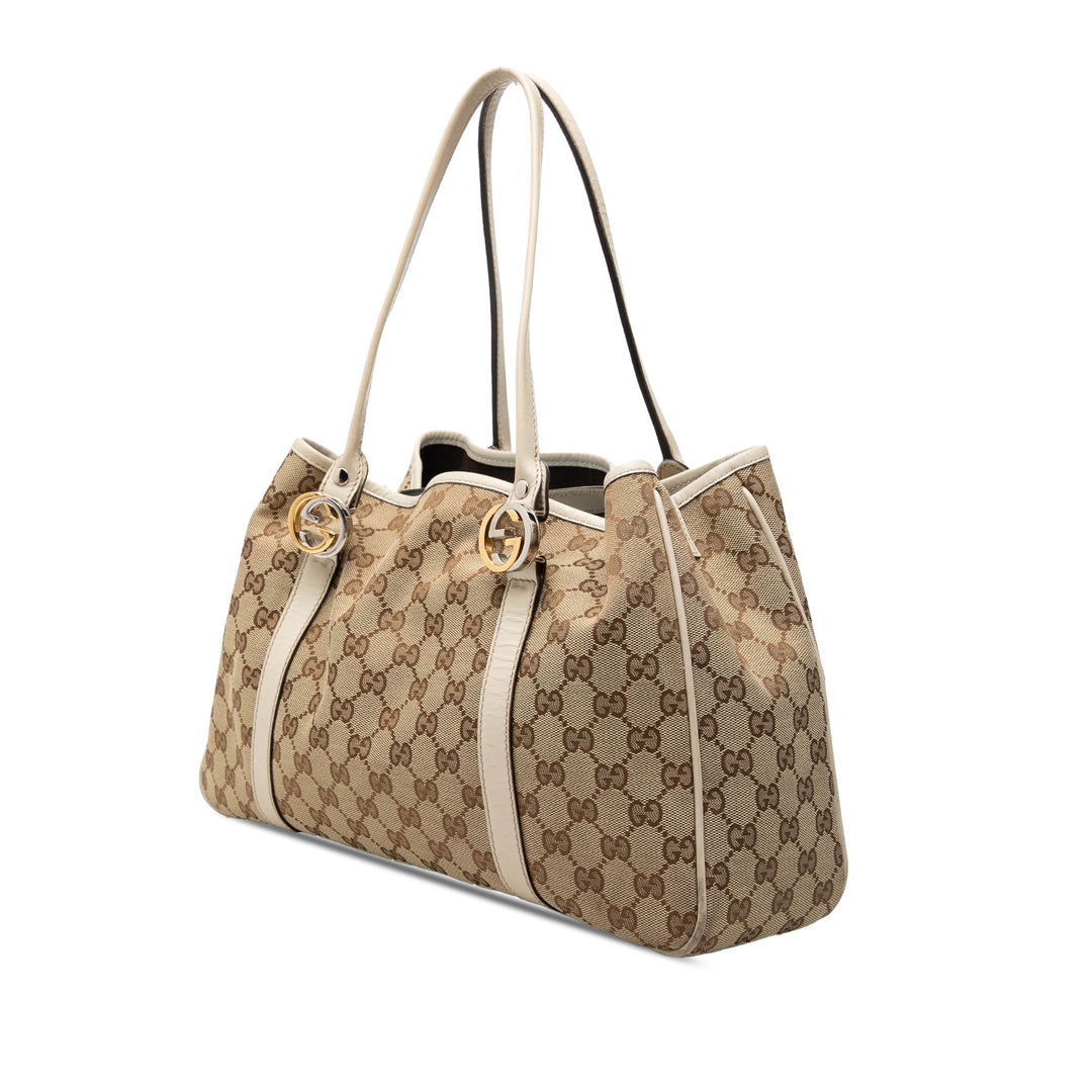Gucci GG Toile Twins Cabas
