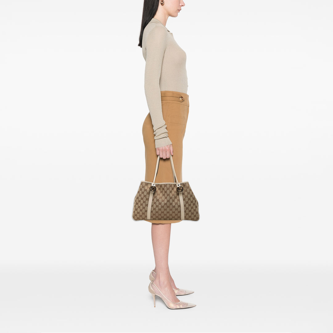 Gucci GG Toile Twins Cabas