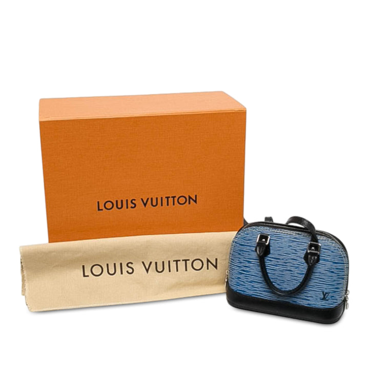 Louis Vuitton Alma Nano Épi Bleu – vue 7 – GABY PARIS