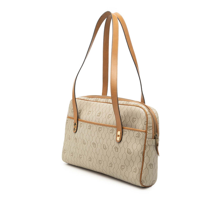 Dior Honeycomb Coated Toile Sac bandoulière