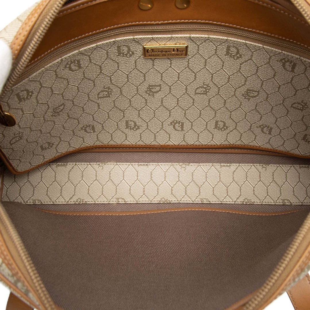 Dior Honeycomb Coated Toile Sac bandoulière