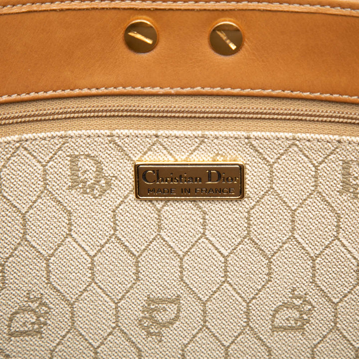 Dior Honeycomb Coated Toile Sac bandoulière