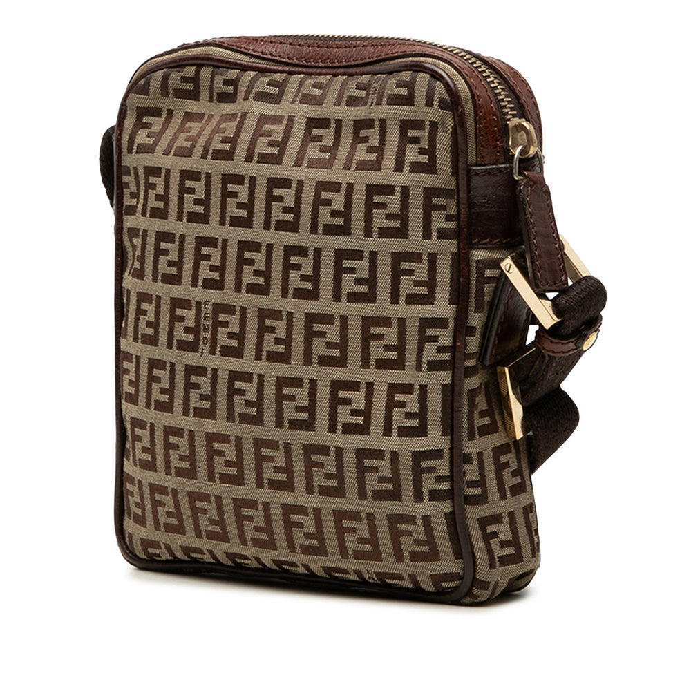 Fendi Zucchino Sac Beige – vue 2 – GABY PARIS