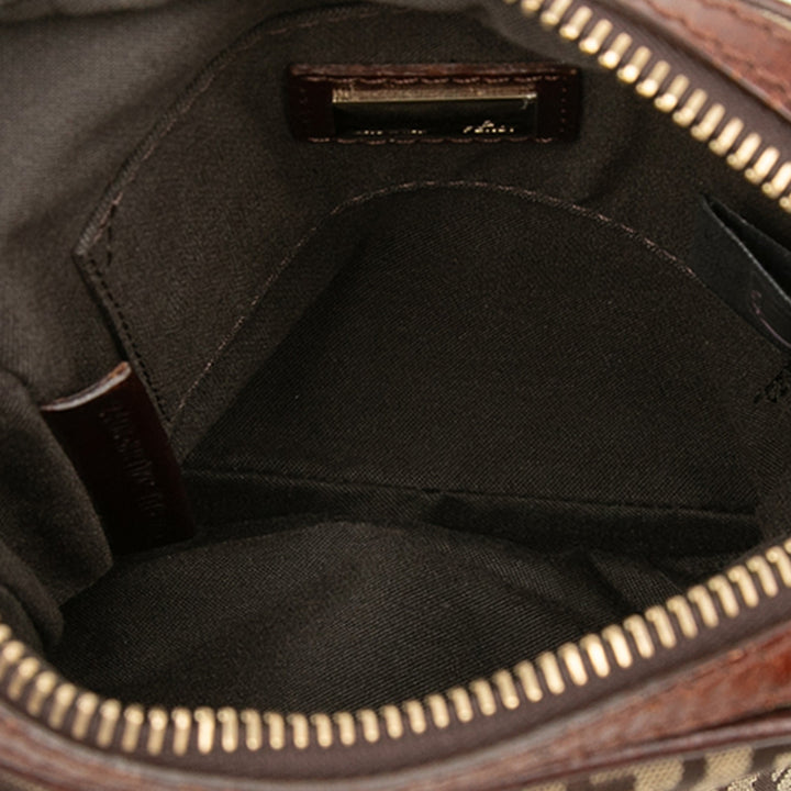 Fendi Zucchino Toile Sac porté croisé