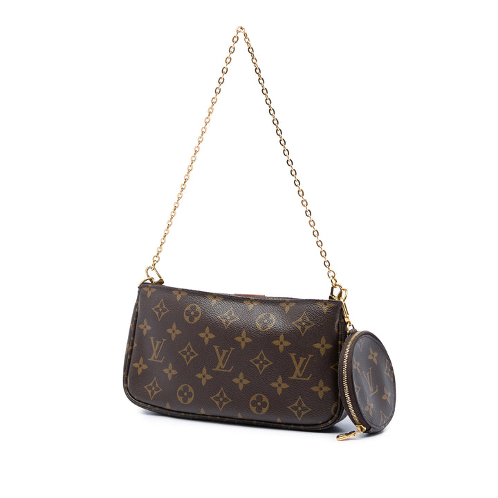 Louis Vuitton Multi Pochette Accessoires Monogram Marron