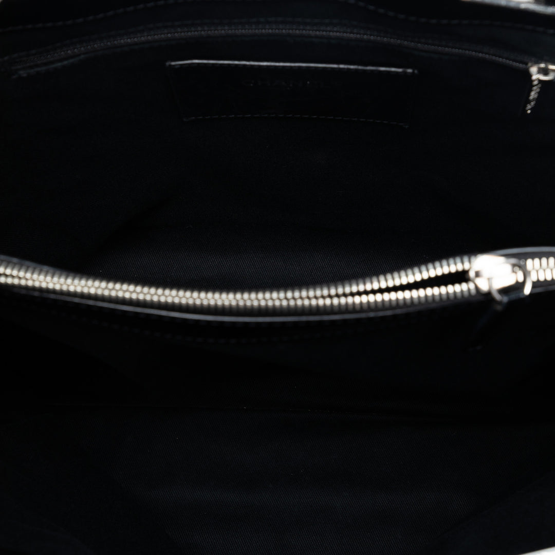 Chanel CC Matelassé Cuir verni North South Cabas