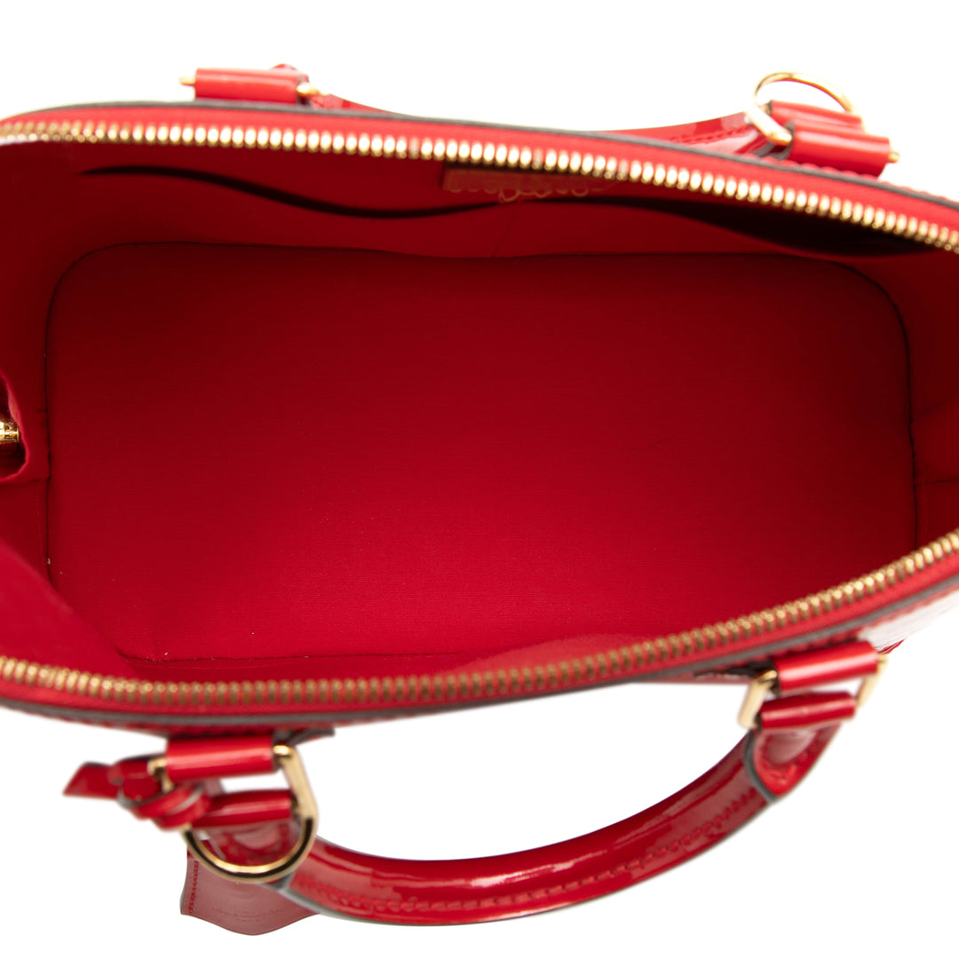 Louis Vuitton Monogram Vernis Alma PM