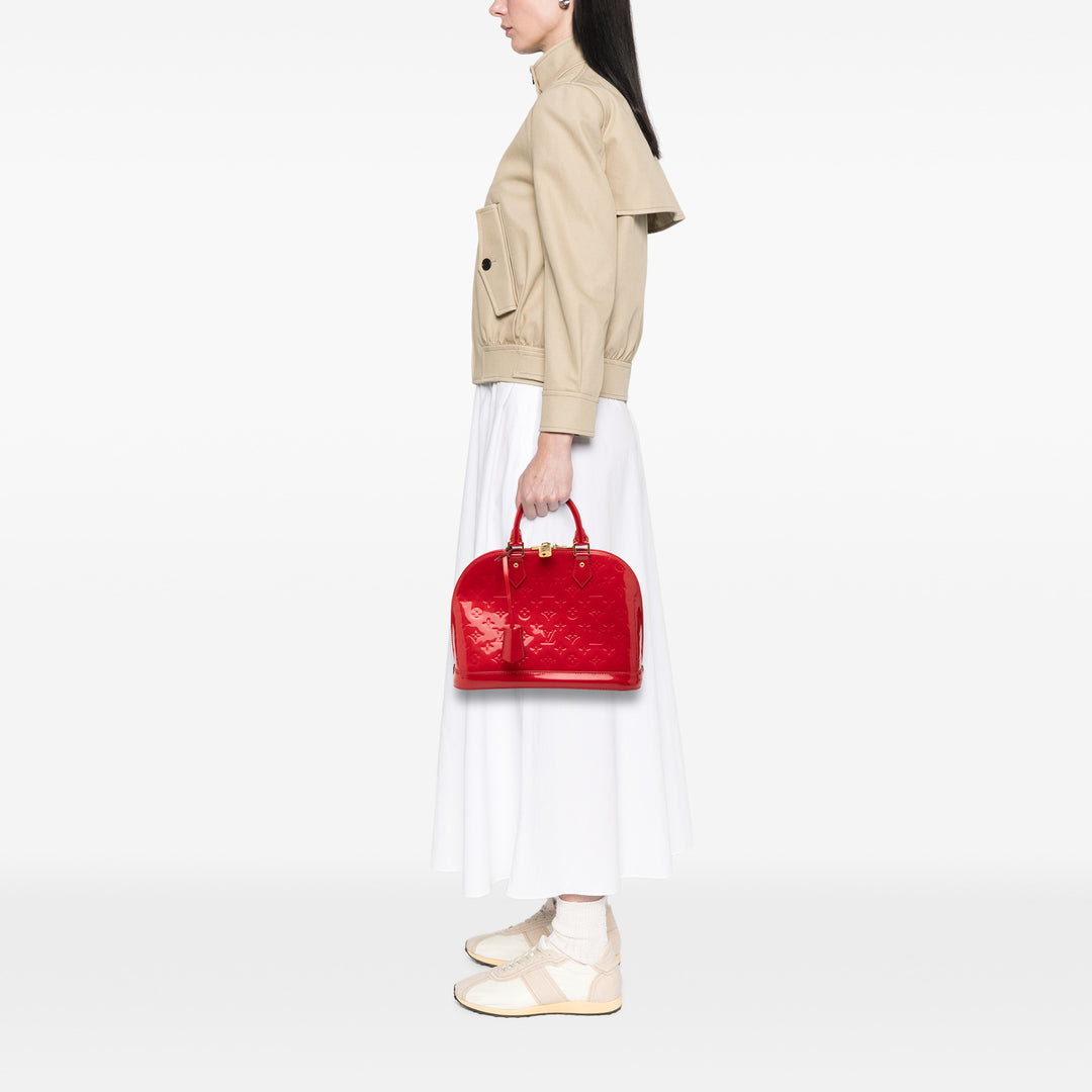 Louis Vuitton Monogram Vernis Alma PM