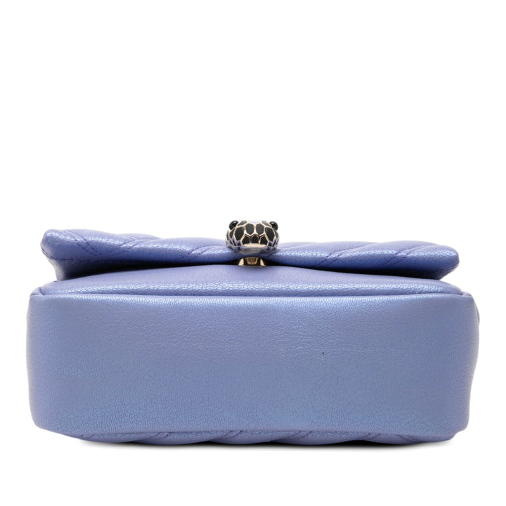Serpenti Cabochon Chaîne Sac Violet