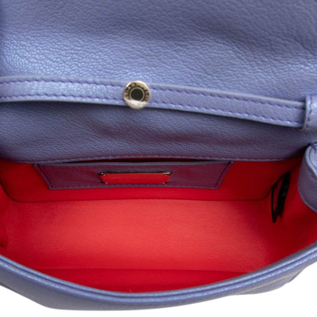 Serpenti Cabochon Chaîne Sac Violet