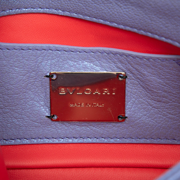 Serpenti Cabochon Chaîne Sac Violet