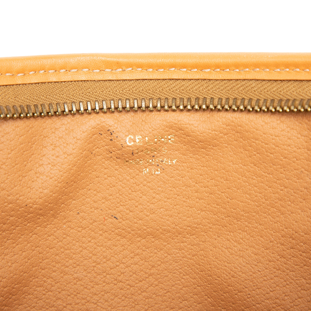 Celine Macadam Coated Toile Pochette