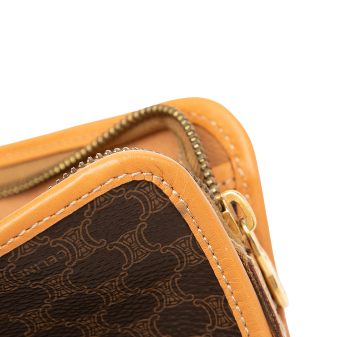 Celine Macadam Coated Toile Pochette