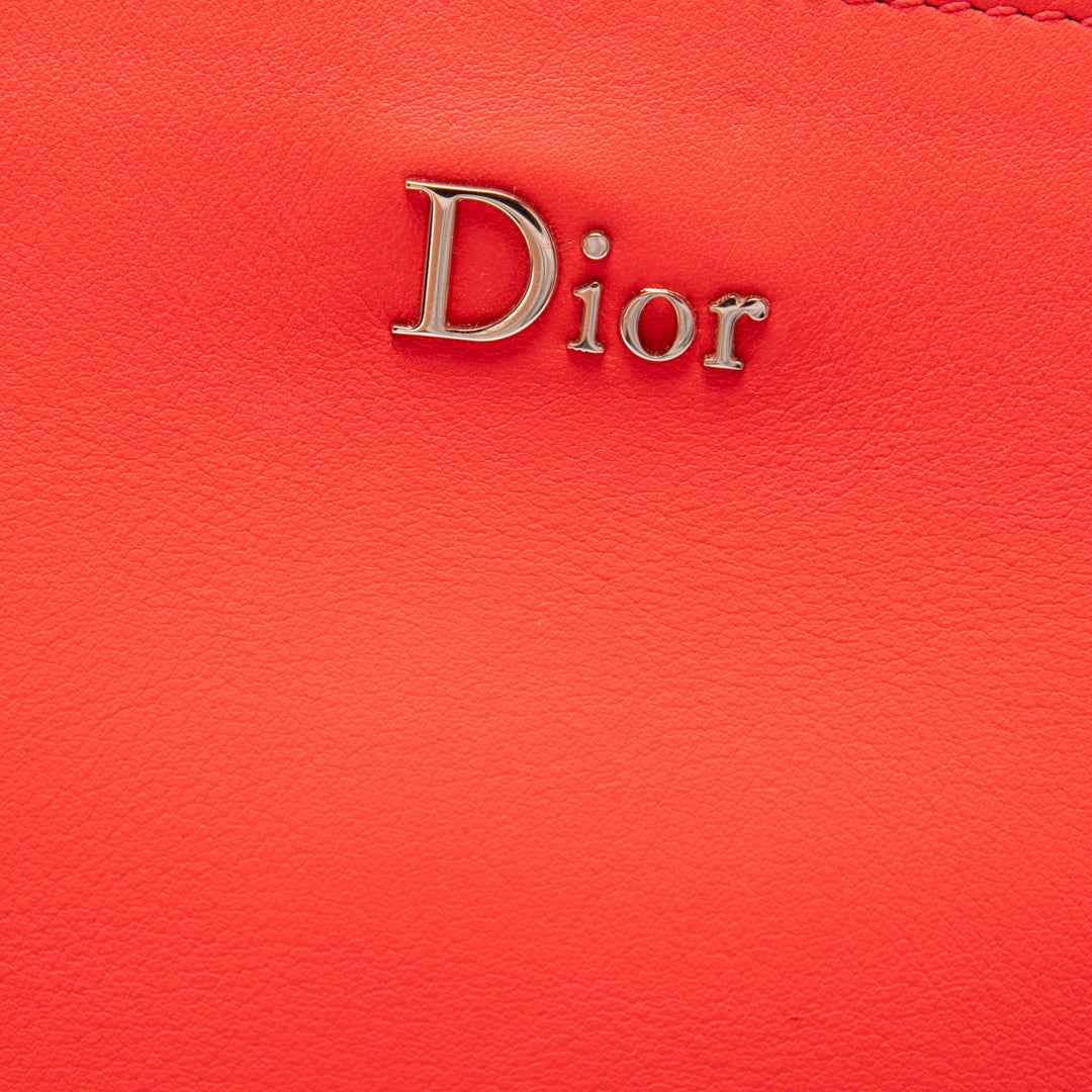 Dior Diorbar Cabas Petit Cuir de veau lisse Rouge – vue 5 – GABY PARIS