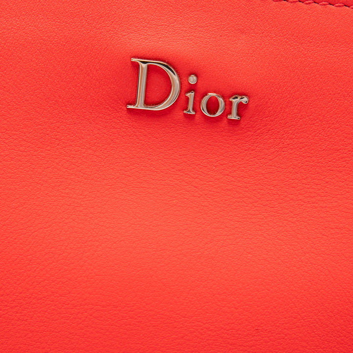 Dior Diorbar Cabas Petit Cuir de veau lisse Rouge – vue 5 – GABY PARIS