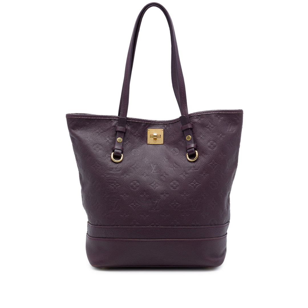 Louis Vuitton Citadine PM Monogram Empreinte Violet – vue principale – GABY PARIS