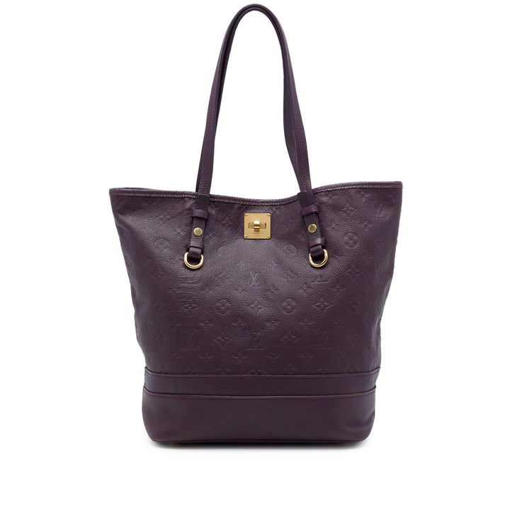 Louis Vuitton Citadine PM Monogram Empreinte Violet – vue principale – GABY PARIS
