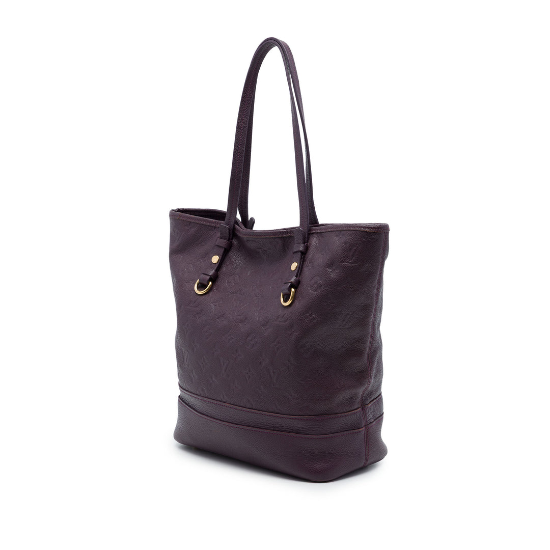 Louis Vuitton Citadine PM Monogram Empreinte Violet – vue 2 – GABY PARIS