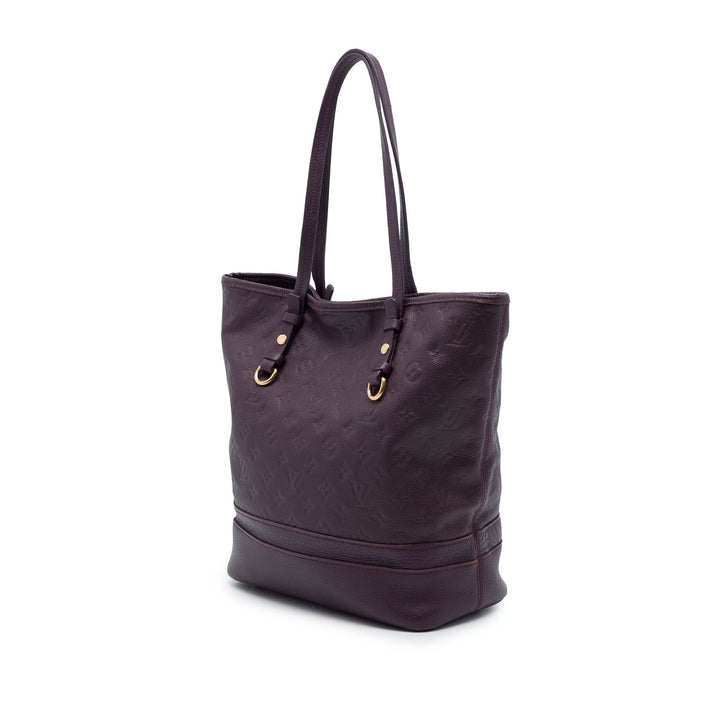 Louis Vuitton Citadine PM Monogram Empreinte Violet – vue 2 – GABY PARIS