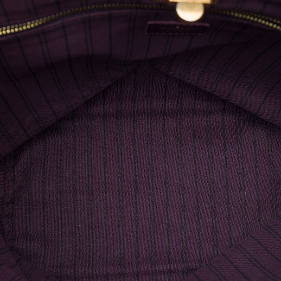 Louis Vuitton Citadine PM Monogram Empreinte Violet – vue 4 – GABY PARIS