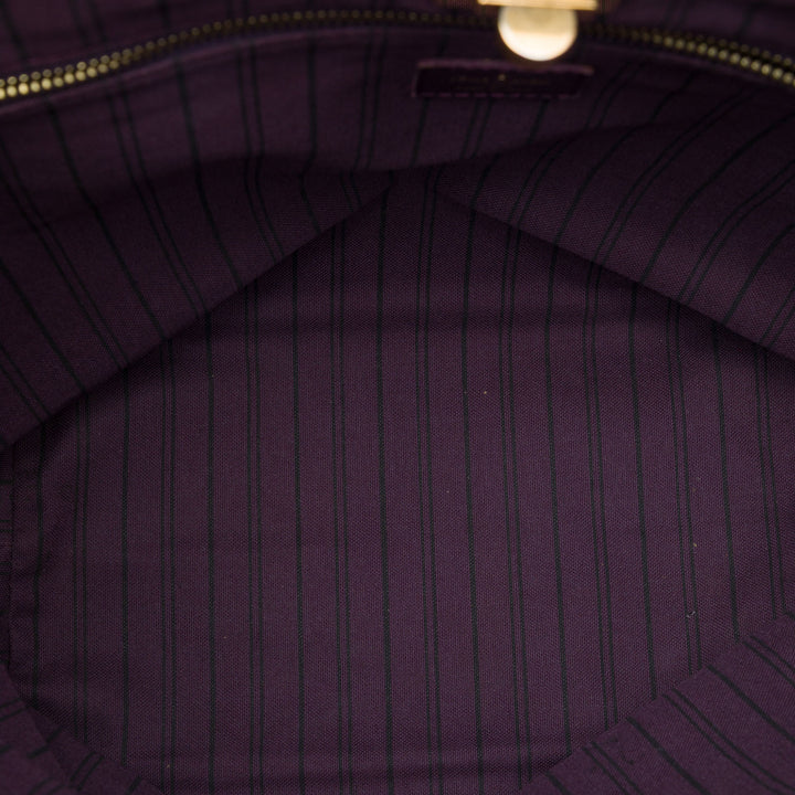 Louis Vuitton Citadine PM Monogram Empreinte Violet – vue 4 – GABY PARIS