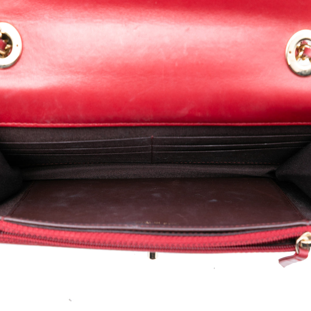 Chanel Matelassé Cuir d’agneau Trendy CC Wallet on Chain