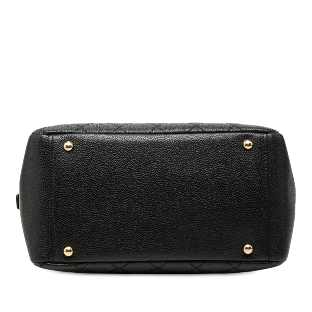 Chanel Cabas Timeless Petite Cuir caviar Noir – vue 3 – GABY PARIS