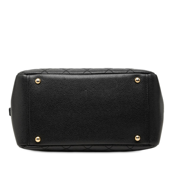 Chanel Cabas Timeless Petite Cuir caviar Noir – vue 3 – GABY PARIS