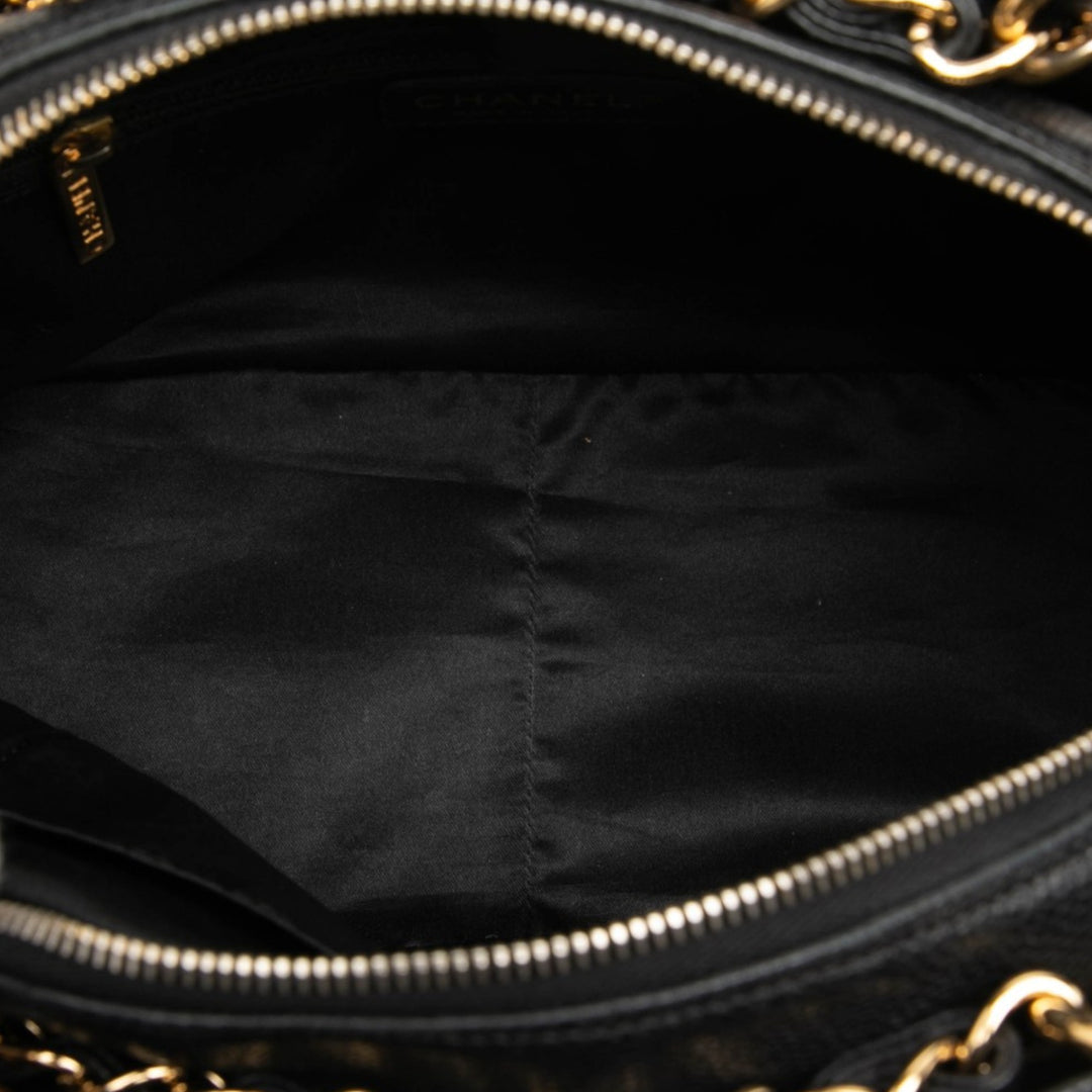 Chanel Cabas Timeless Petite Cuir caviar Noir – vue 4 – GABY PARIS