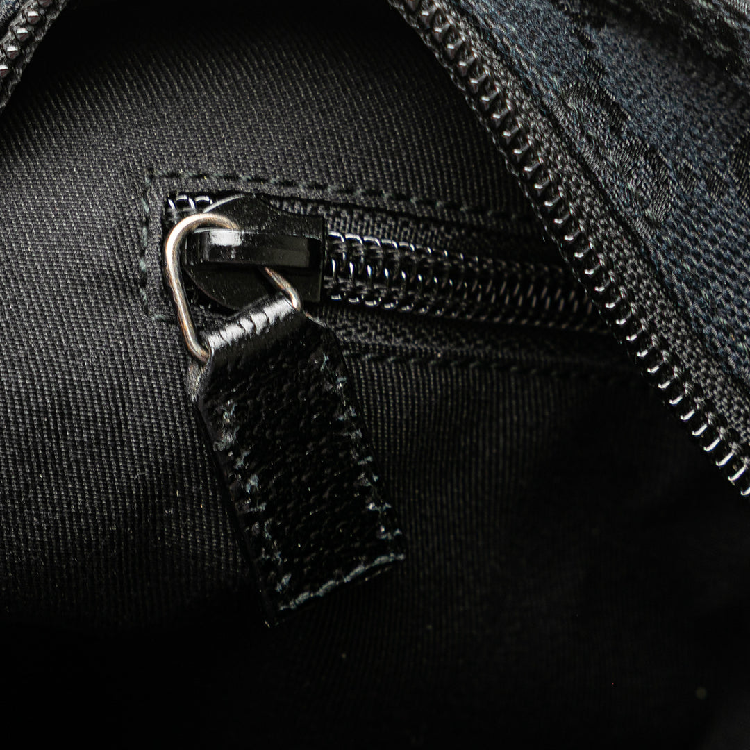 Gucci GG Toile Web Sac porté croisé Noir