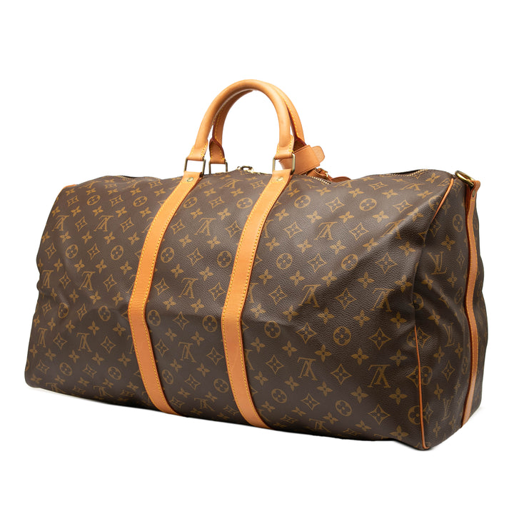 Louis Vuitton Monogram Keepall Bandouliere 55