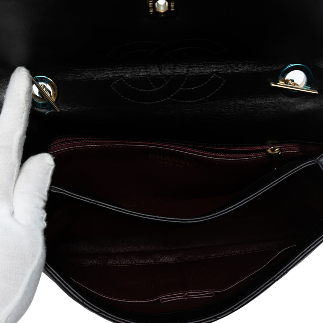 Chanel Medium Quilted Cuir d’agneau Trendy CC Flap Noir – GABY PARIS Authentique