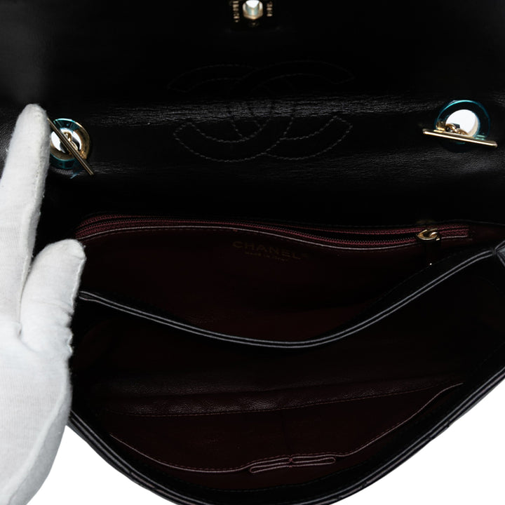 Chanel Medium Quilted Cuir d’agneau Trendy CC Flap Noir – GABY PARIS Authentique