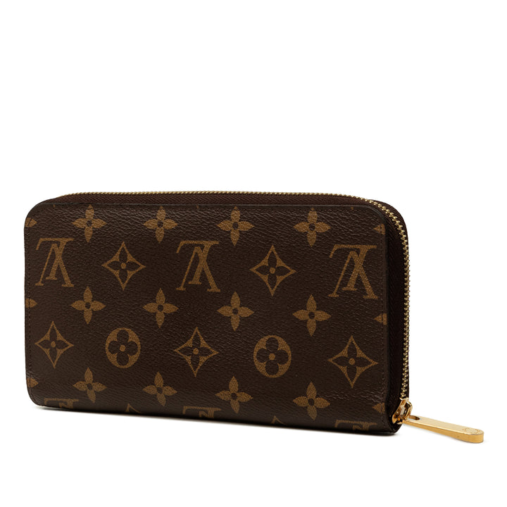 Zippy Portefeuille long Monogram Marron