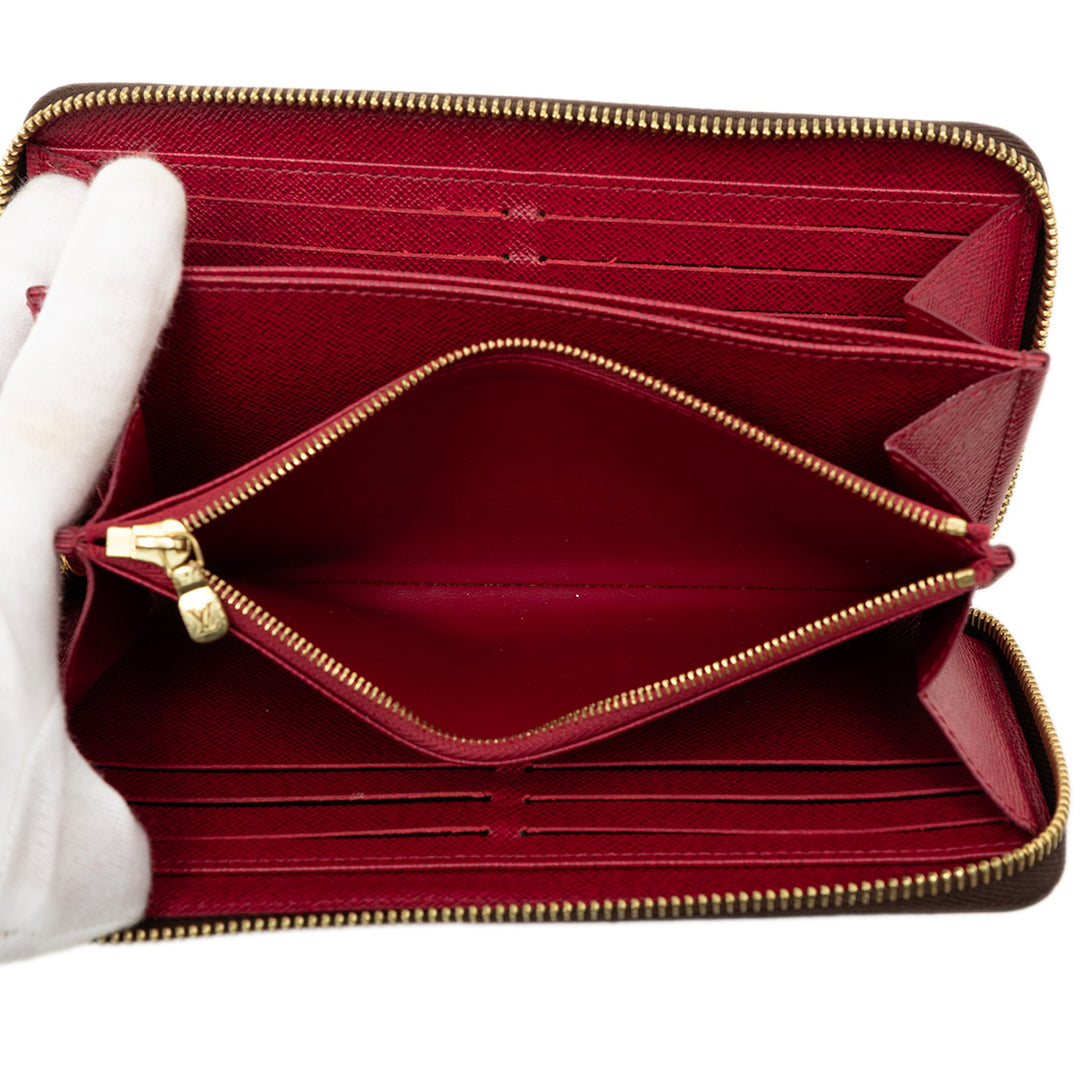 Zippy Portefeuille long Monogram Marron