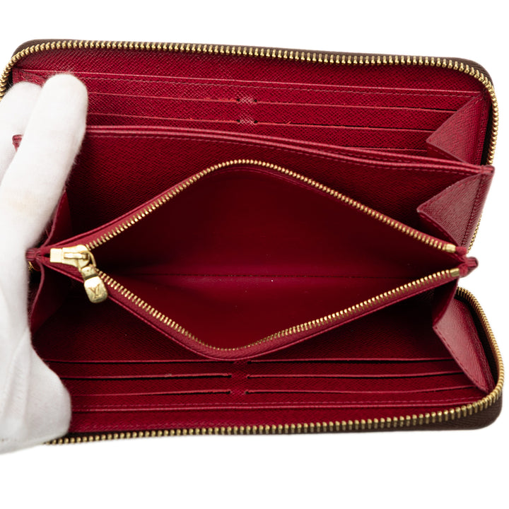 Zippy Portefeuille long Monogram Marron