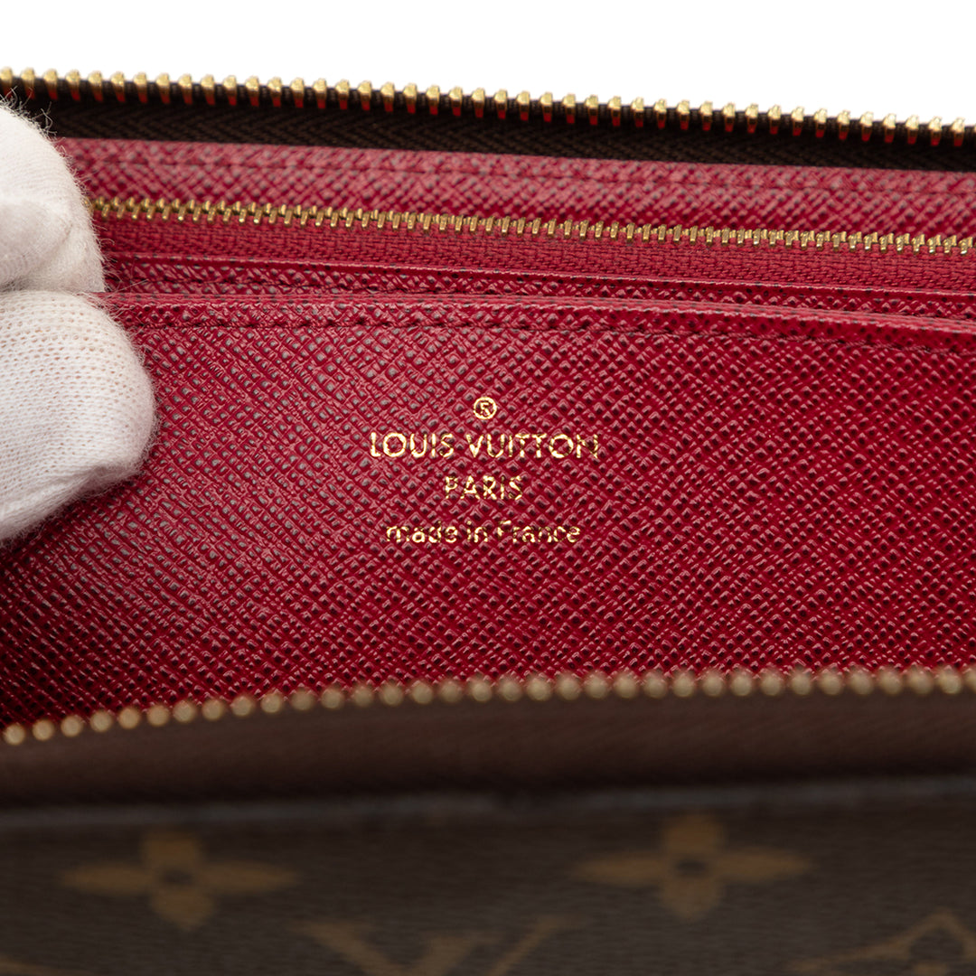 Zippy Portefeuille long Monogram Marron