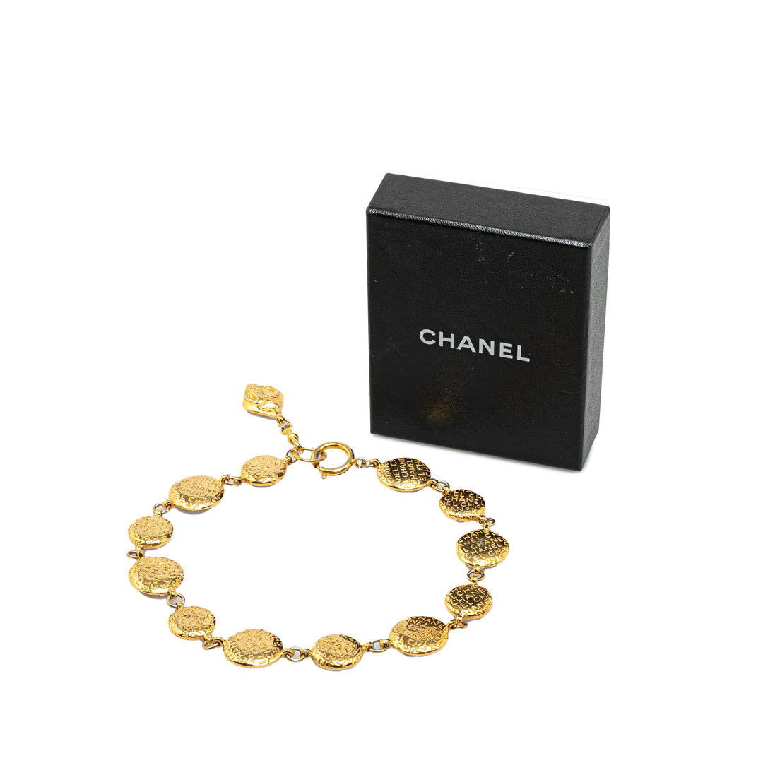 Chanel Gold Plated Mademoiselle Cambon Necklace Gold - GABY PARIS